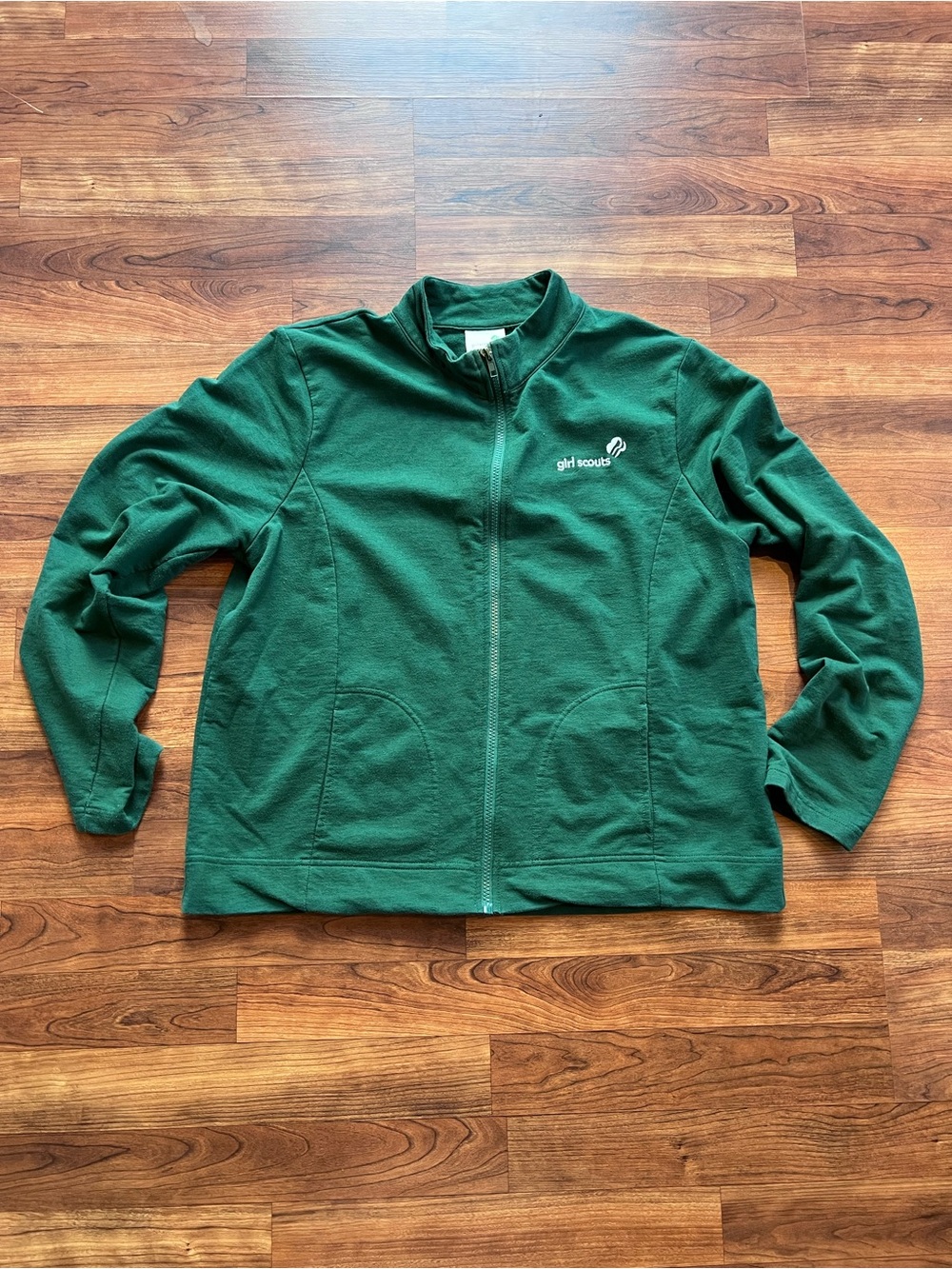 Girl Scouts Green Full-Zip Jacket